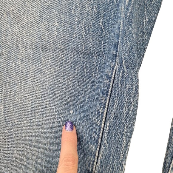 Madewell The Perfect Vintage Wide-Leg Jeans Womens Size 25 Leifland Wash - Picture 5 of 10